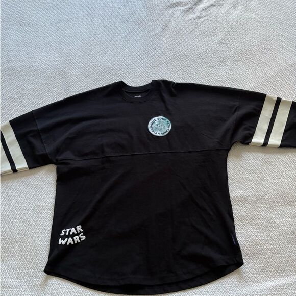 Disney Star Wars Black Long Sleeve Shirt Choose Your Path Circle -size Medium - Picture 6 of 7